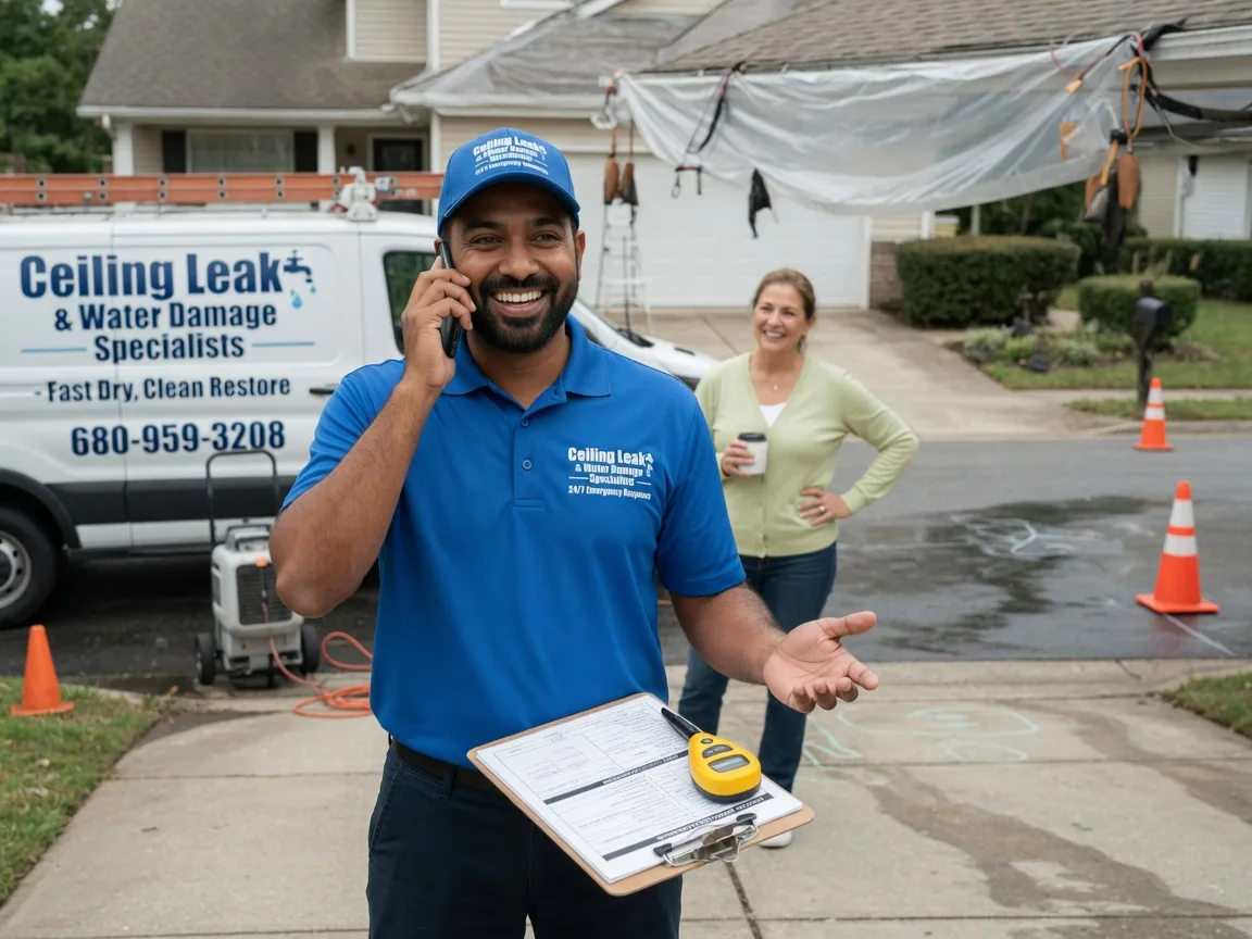 Ceiling Leak Cleanup Tonopah, NV FAQs